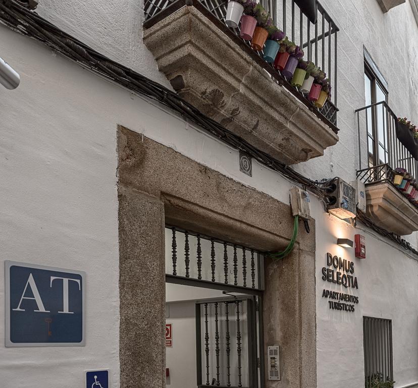 Apartamentos Turisticos Domus Seleqtia Plaza Mayor กาเซเรส ภายนอก รูปภาพ